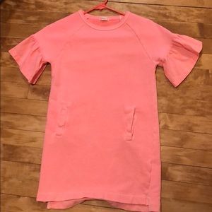 Crewcuts Neon pink t-shirt dress